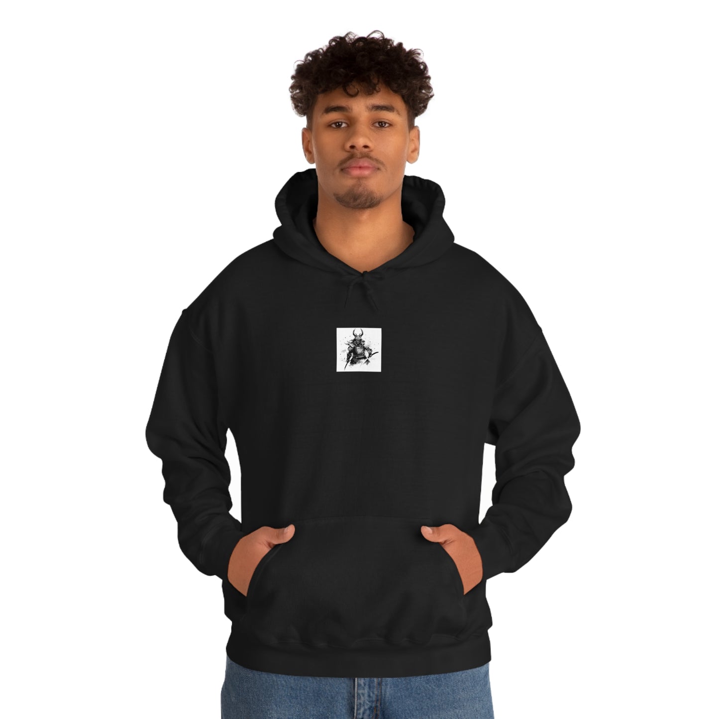 "Work In" Samurai Style Unisex Gym Hoodie